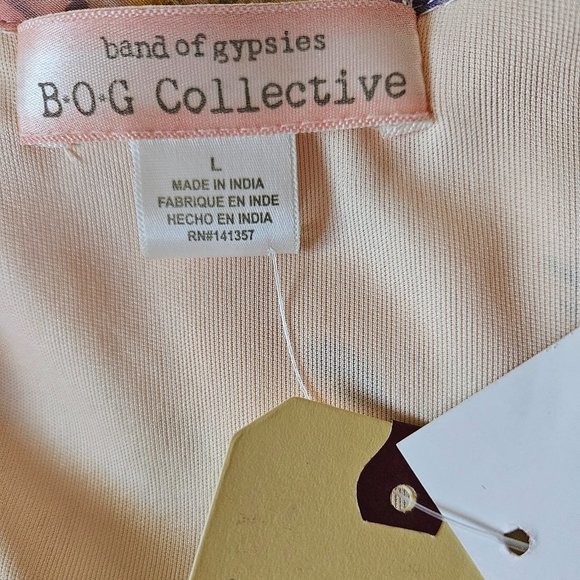 Band of Gypsies Boho Dress Sz Large NWT - Picture 13 of 13